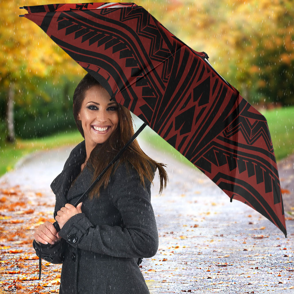 Custom St. George Illawarra Dragons Umbrella Dragon Warrior Polynesia Islander Rugby Mascot