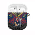 Custom Sydney Roosters AirPods Case Roosters Warrior Polynesia Islander Rugby Mascot