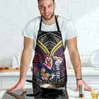 Custom Sydney Roosters Apron Roosters Warrior Polynesia Islander Rugby Mascot