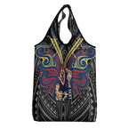Custom Sydney Roosters Grocery Bag Roosters Warrior Polynesia Islander Rugby Mascot