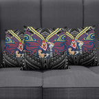 Custom Sydney Roosters Pillow Cover Roosters Warrior Polynesia Islander Rugby Mascot