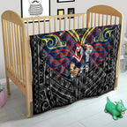 Custom Sydney Roosters Quilt Roosters Warrior Polynesia Islander Rugby Mascot