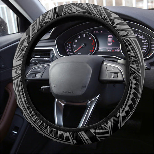 Sydney Roosters Steering Wheel Cover Roosters Warrior Polynesia Islander Rugby Mascot