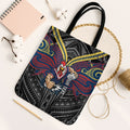 Custom Sydney Roosters Tote Bag Roosters Warrior Polynesia Islander Rugby Mascot