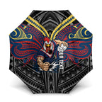 Custom Sydney Roosters Umbrella Roosters Warrior Polynesia Islander Rugby Mascot