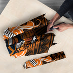 Custom Wests Tigers Umbrella TigerWarrior Polynesia Islander Rugby Mascot