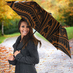 Custom Wests Tigers Umbrella TigerWarrior Polynesia Islander Rugby Mascot
