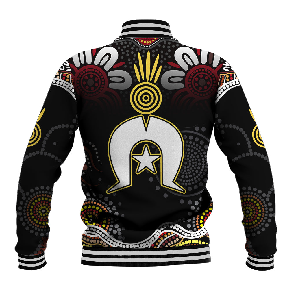 Torest Trait Islands Mix Aboriginal Pattern Baseball Jacket