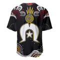 Torest Trait Islands Mix Aboriginal Pattern Baseball Jersey