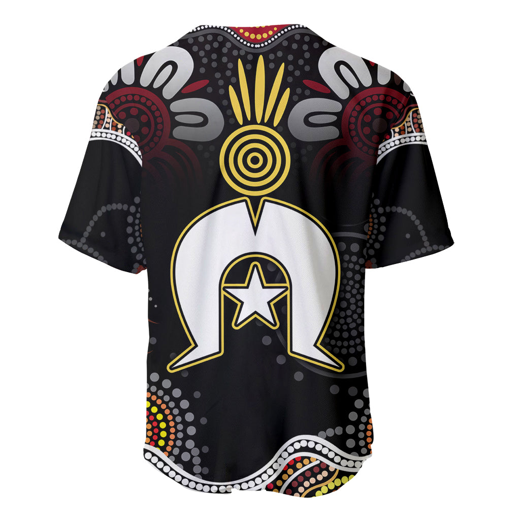 Torest Trait Islands Mix Aboriginal Pattern Baseball Jersey