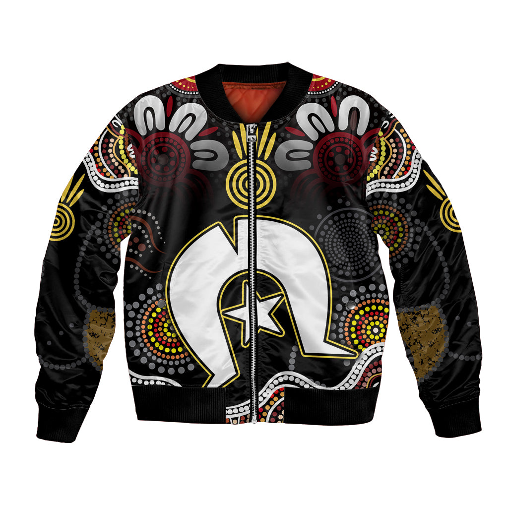 Torest Trait Islands Mix Aboriginal Pattern Bomber Jacket