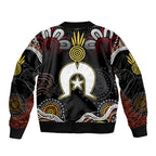 Torest Trait Islands Mix Aboriginal Pattern Bomber Jacket