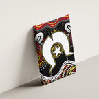 Torest Trait Islands Mix Aboriginal Pattern Canvas Wall Art