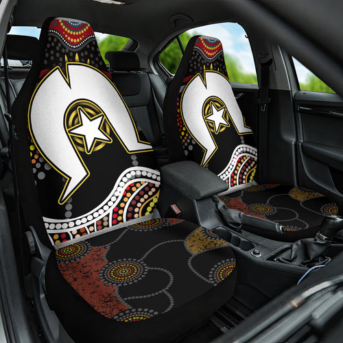 Torest Trait Islands Mix Aboriginal Pattern Car Seat Cover