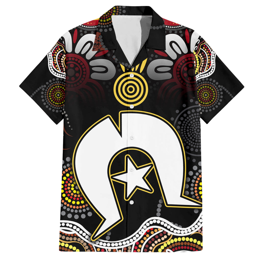 Torest Trait Islands Mix Aboriginal Pattern Hawaiian Shirt