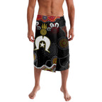Torest Trait Islands Mix Aboriginal Pattern Lavalava