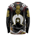Torest Trait Islands Mix Aboriginal Pattern Long Sleeve Shirt