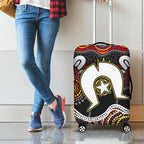 Torest Trait Islands Mix Aboriginal Pattern Luggage Cover