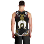 Torest Trait Islands Mix Aboriginal Pattern Men Tank Top