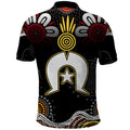 Torest Trait Islands Mix Aboriginal Pattern Polo Shirt