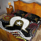 Torest Trait Islands Mix Aboriginal Pattern Quilt Bed Set
