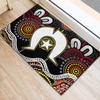 Torest Trait Islands Mix Aboriginal Pattern Rubber Doormat