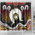 Torest Trait Islands Mix Aboriginal Pattern Shower Curtain