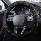 Torest Trait Islands Mix Aboriginal Pattern Steering Wheel Cover