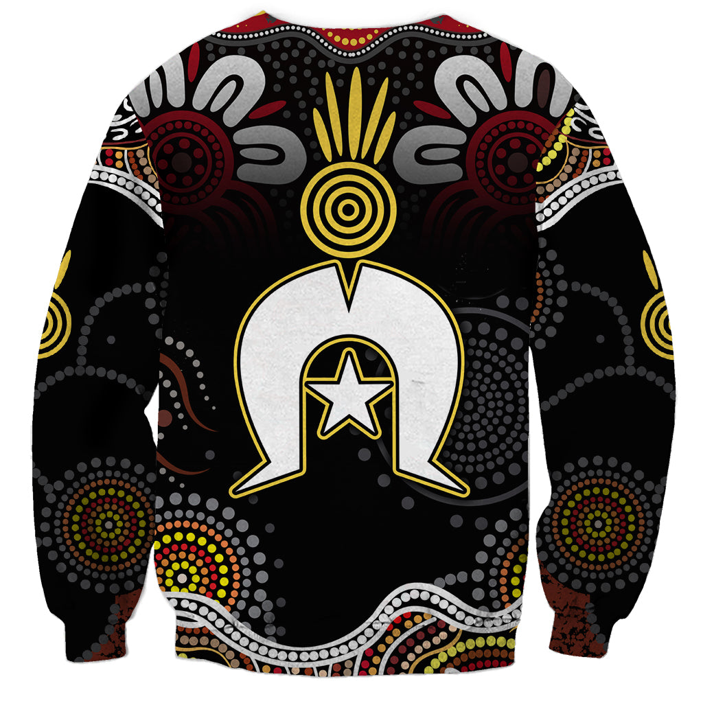 Torest Trait Islands Mix Aboriginal Pattern Sweatshirt