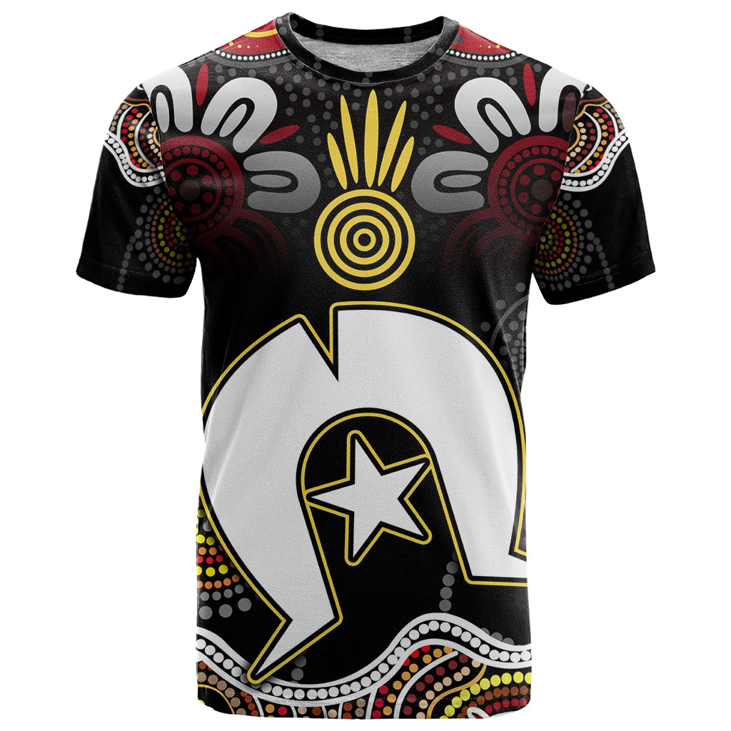 Torest Trait Islands Mix Aboriginal Pattern T Shirt