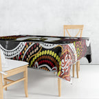 Torest Trait Islands Mix Aboriginal Pattern Tablecloth