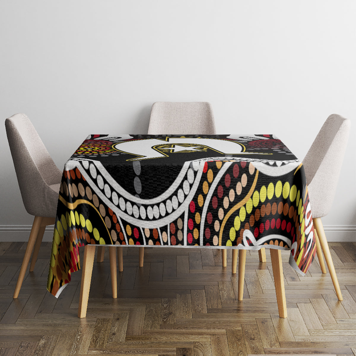 Torest Trait Islands Mix Aboriginal Pattern Tablecloth