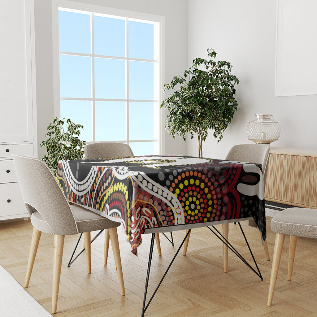Torest Trait Islands Mix Aboriginal Pattern Tablecloth