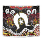 Torest Trait Islands Mix Aboriginal Pattern Tapestry
