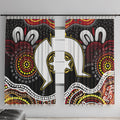Torest Trait Islands Mix Aboriginal Pattern Window Curtain