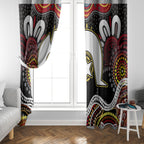 Torest Trait Islands Mix Aboriginal Pattern Window Curtain