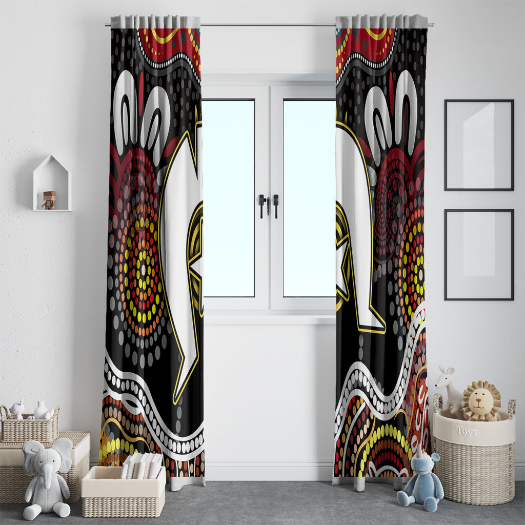 Torest Trait Islands Mix Aboriginal Pattern Window Curtain