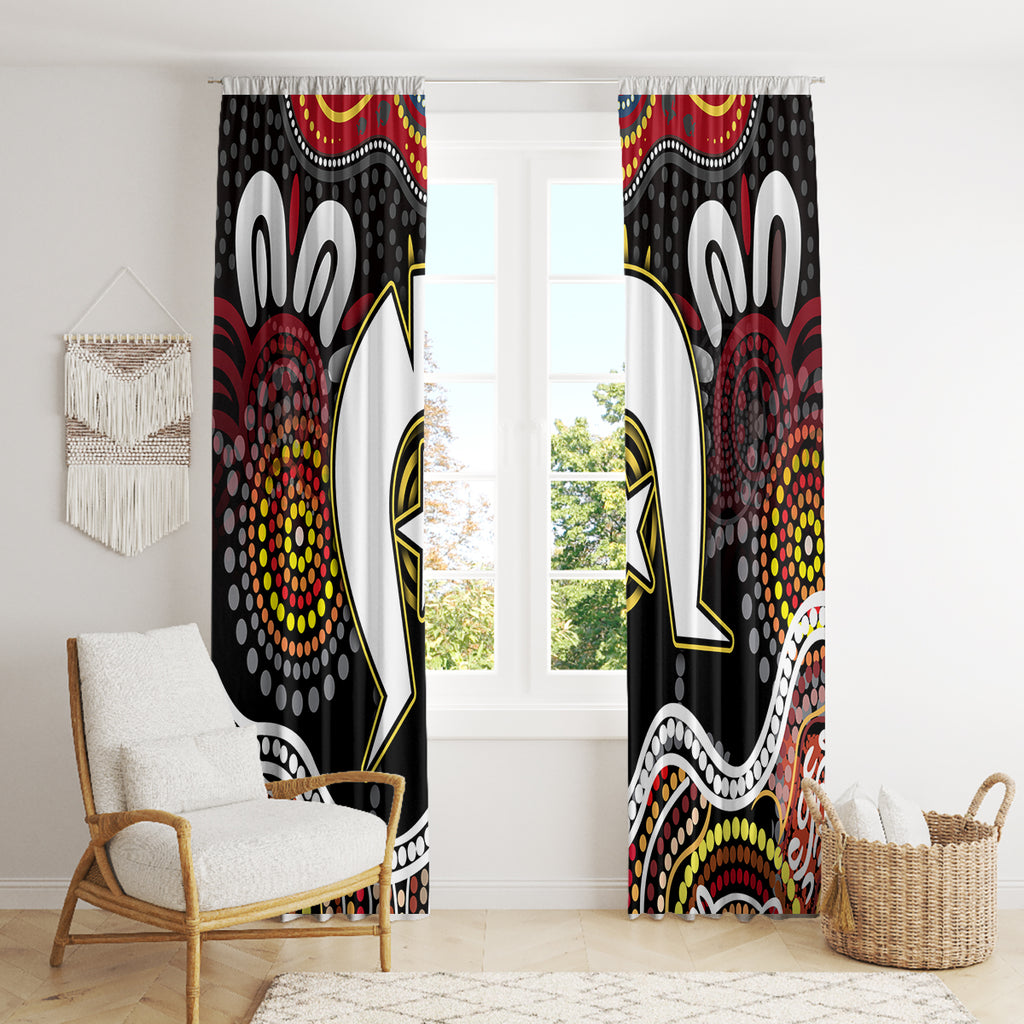Torest Trait Islands Mix Aboriginal Pattern Window Curtain