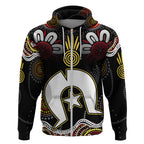Torest Trait Islands Mix Aboriginal Pattern Zip Hoodie