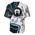 Aboriginal Pattern Torest  Strait Island Baseball Jersey