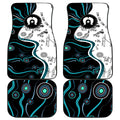 Aboriginal Pattern Torest  Strait Island Car Mats