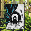 Aboriginal Pattern Torest  Strait Island Garden Flag