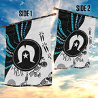 Aboriginal Pattern Torest  Strait Island Garden Flag