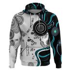 Aboriginal Pattern Torest  Strait Island Hoodie