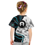 Aboriginal Pattern Torest  Strait Island Kid T Shirt