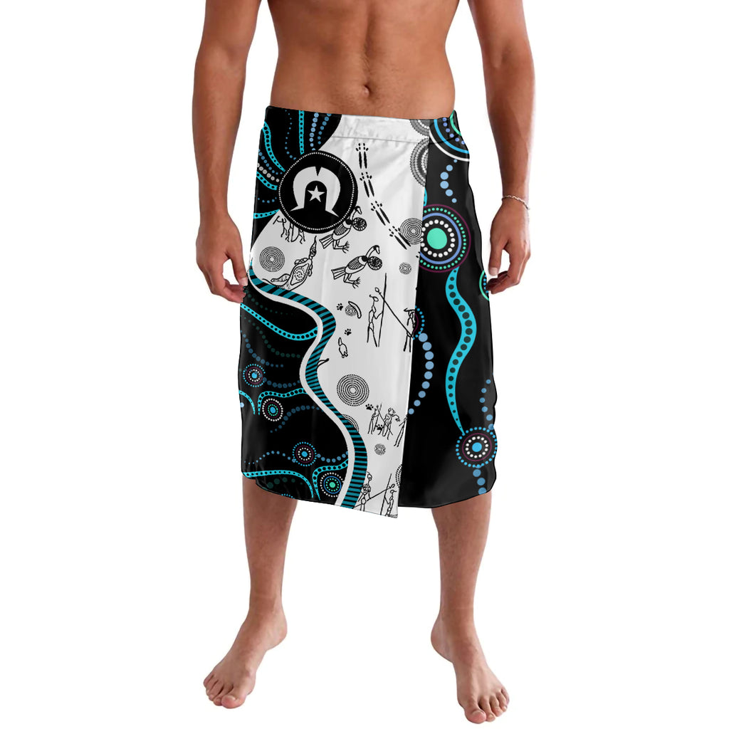 Aboriginal Pattern Torest  Strait Island Lavalava