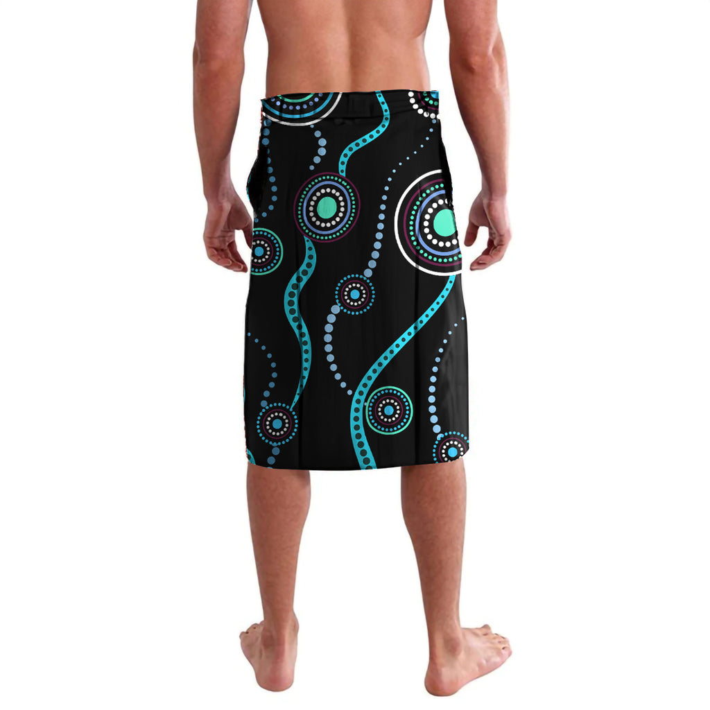 Aboriginal Pattern Torest  Strait Island Lavalava