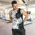 Aboriginal Pattern Torest  Strait Island Men Tank Top