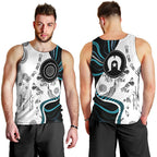Aboriginal Pattern Torest  Strait Island Men Tank Top