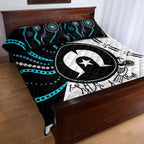 Aboriginal Pattern Torest  Strait Island Quilt Bed Set